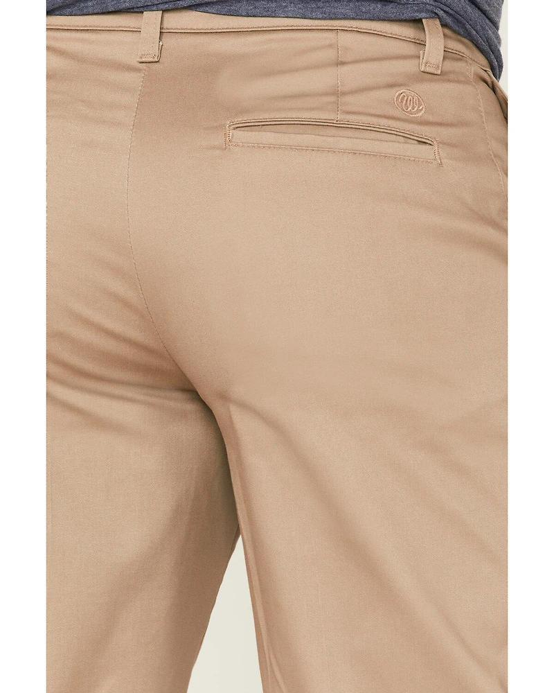 Wrangler Men's Casual Flat Front Western Pants
