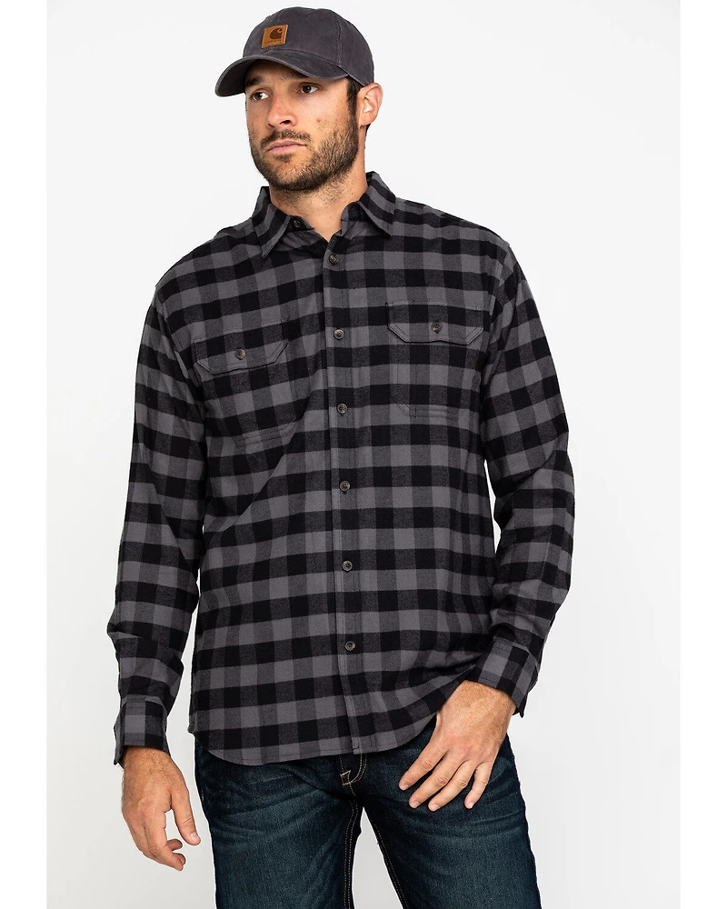 Dickies Men's Flex Stretch Flannel Long Sleeve Work Shirt