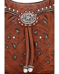 American West Lady Leather Hobo Bag