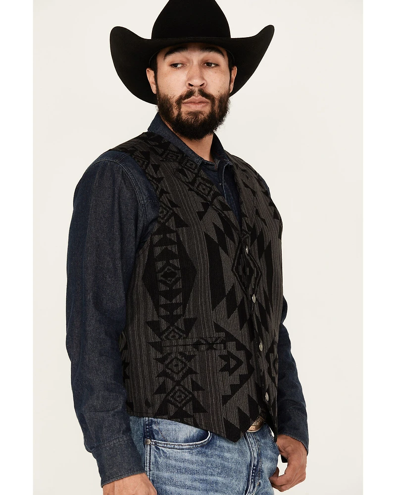 Cody James Men's Yuma Southwestern Jacquard Vest