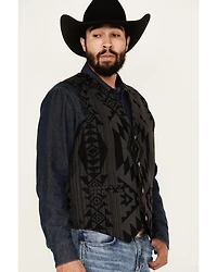 Cody James Men's Yuma Southwestern Jacquard Vest