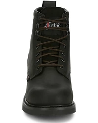 Justin Men's Dayworker Lace-Up Work Boots - Steel Toe