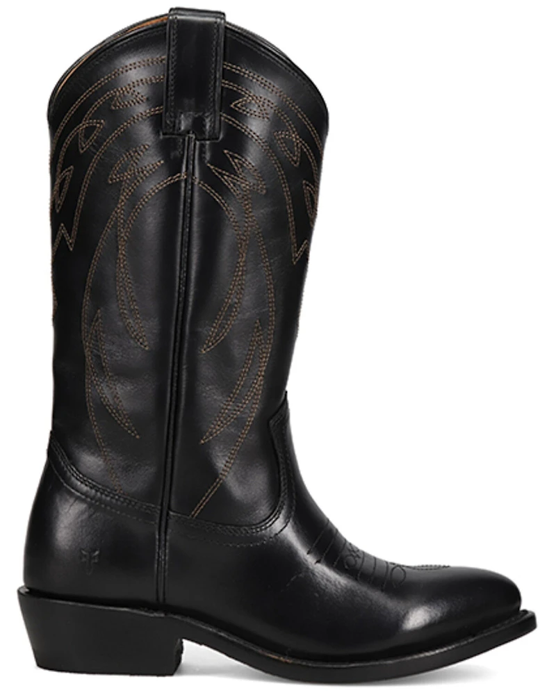 Frye Women's Billy Deco Stitch Western Boots - Round Toe