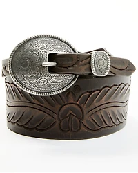 Shyanne Women's Wide Tapered Metal Keeper Belt