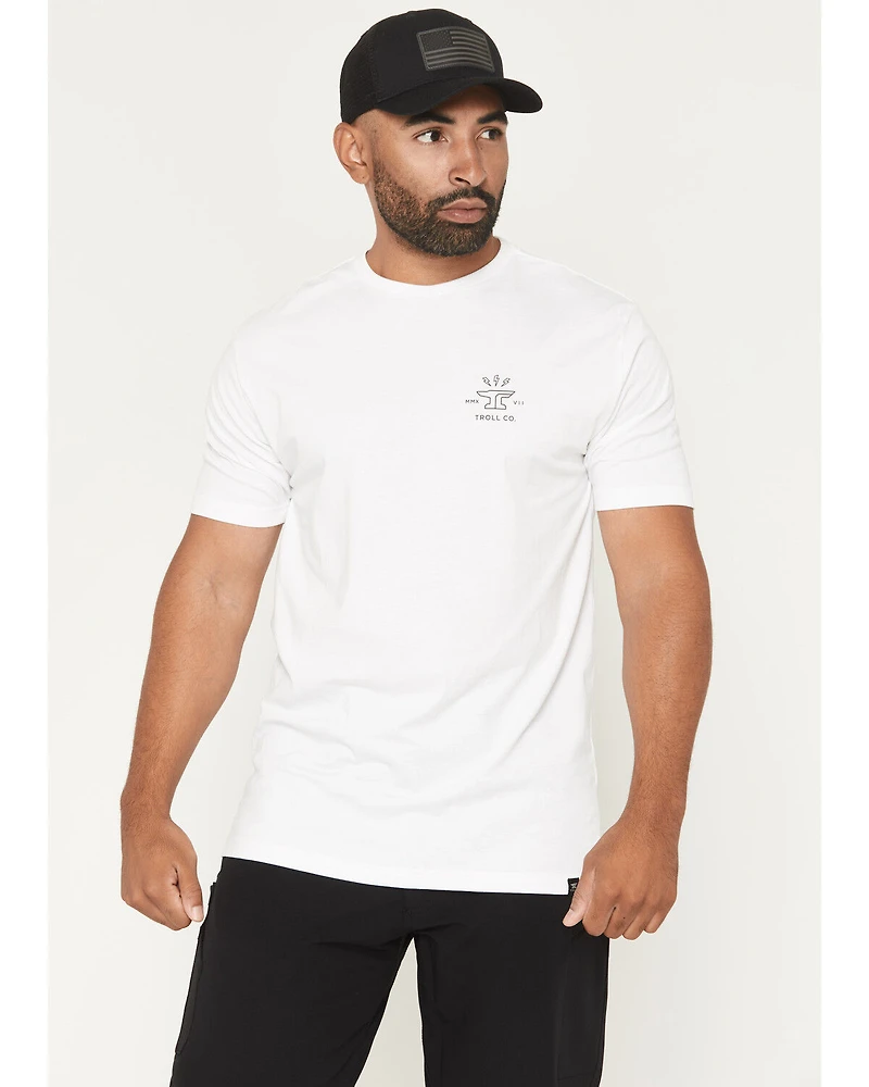 Troll Co Men's Twisting Wrenches Short Sleeve Graphic T-Shirt