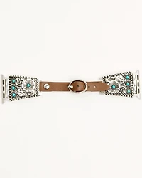 Shyanne Women's Floral Stone Smart Watch Band