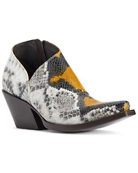Ariat Women's Jolene Snake Print Western Fashion Booties - Snip Toe