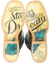 Tin Haul Dreamcatcher Cowgirl Boots - Square Toe