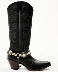 Shyanne Women's Hair-On Leather and Concho Boot Bracelet
