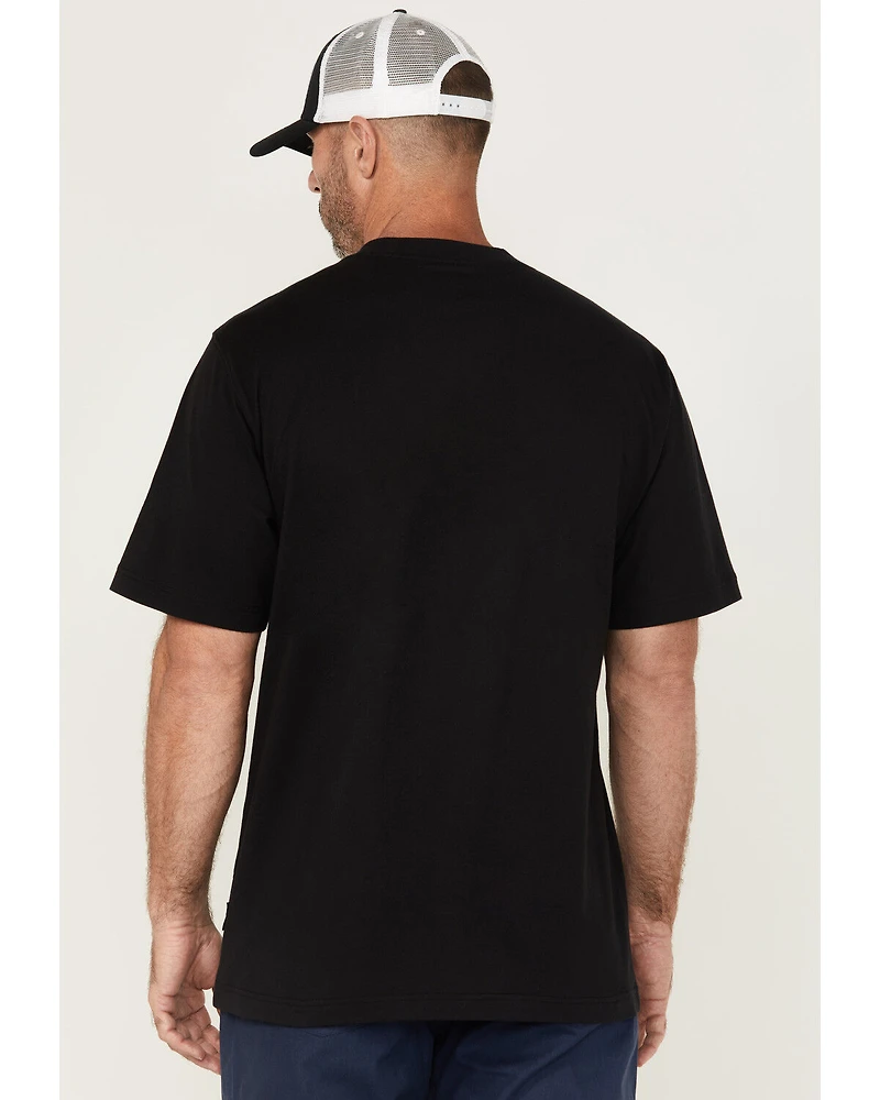Hawx Men's Scream Embroidered Short Sleeve Graphic T-Shirt