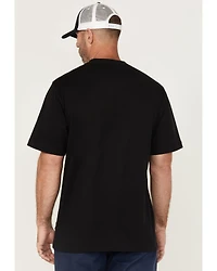 Hawx Men's Scream Embroidered Short Sleeve Graphic T-Shirt