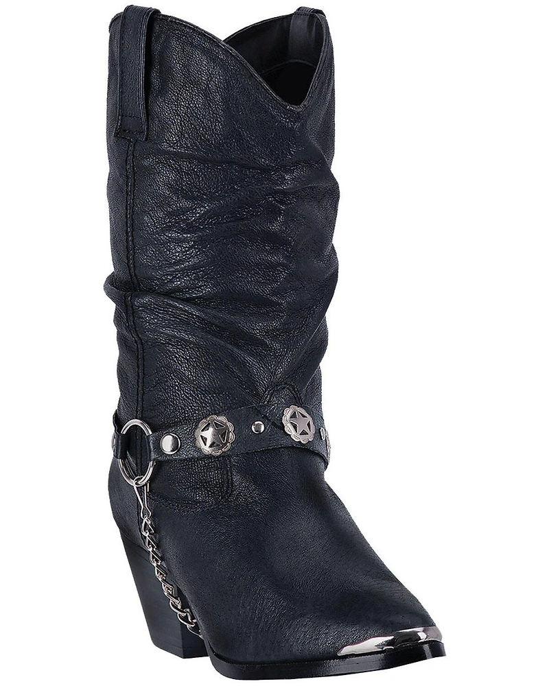 Dingo Women's Supple Pigskin Western Boots - Round Toe