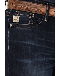 Cinch Men's Ian Dark Rinse Slim Bootcut Performance Stretch Denim Jeans