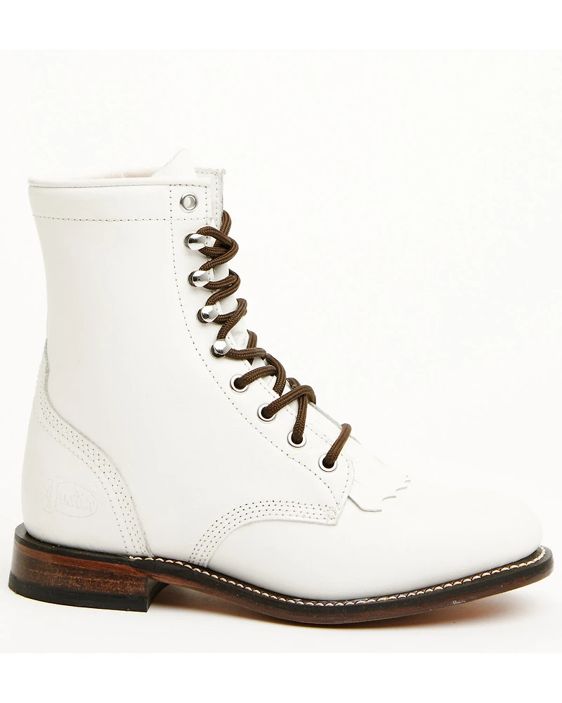 Justin Women's McKlean Lace-Up Boots - Round Toe