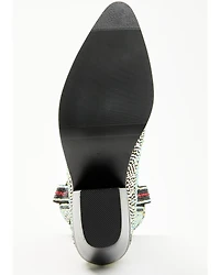 Azalea Wang Women's Kaitland Embellished Boots - Snip Toe