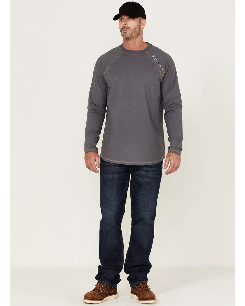 Cody James Men's FR Long Sleeve Raglan Work T-Shirt