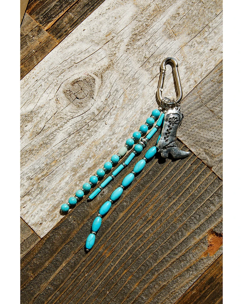 Shyanne Women's Beaded Fringe Boot Bag Charm