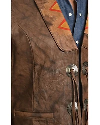 Kobler Circle of Life Leather Vest