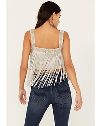 Idyllwind Women's Georgia Fringe Lace-Up Bustier