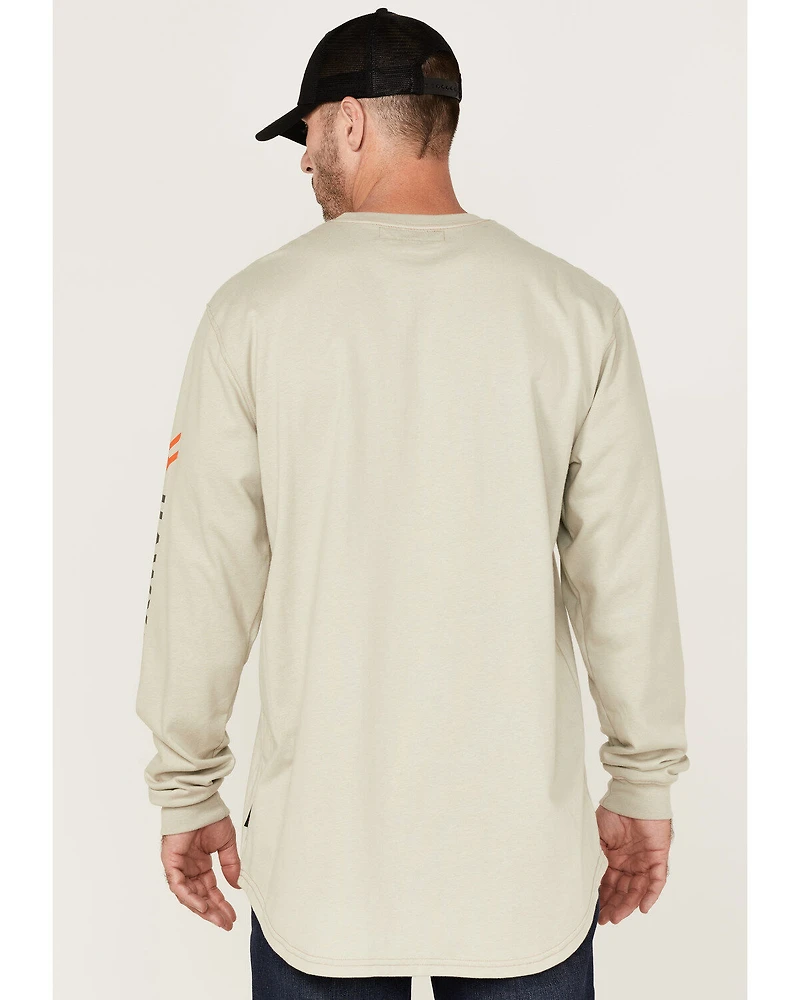 Hawx Men's FR Logo Sleeve Work Shirt
