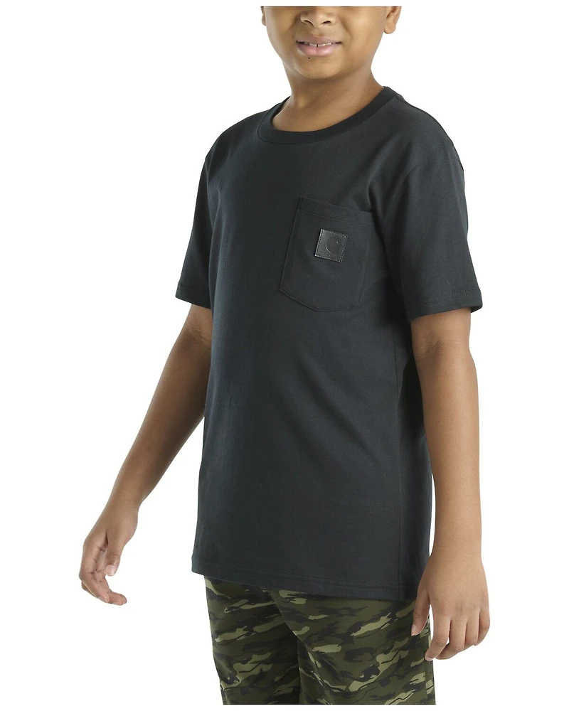 Carhartt Boys' Logo Short Sleeve T-Shirt