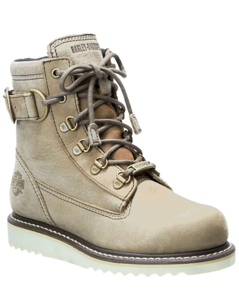 Harley Davidson Women's Marconi Moto Boots - Round Toe