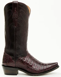 El Dorado Women's Holly Exotic Caiman Tall Western Boots - Snip Toe