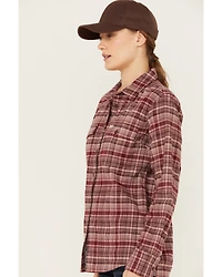 Ariat Women's Rebar Flannel DuraStretch Long Sleeve Button-Down Work Shirt