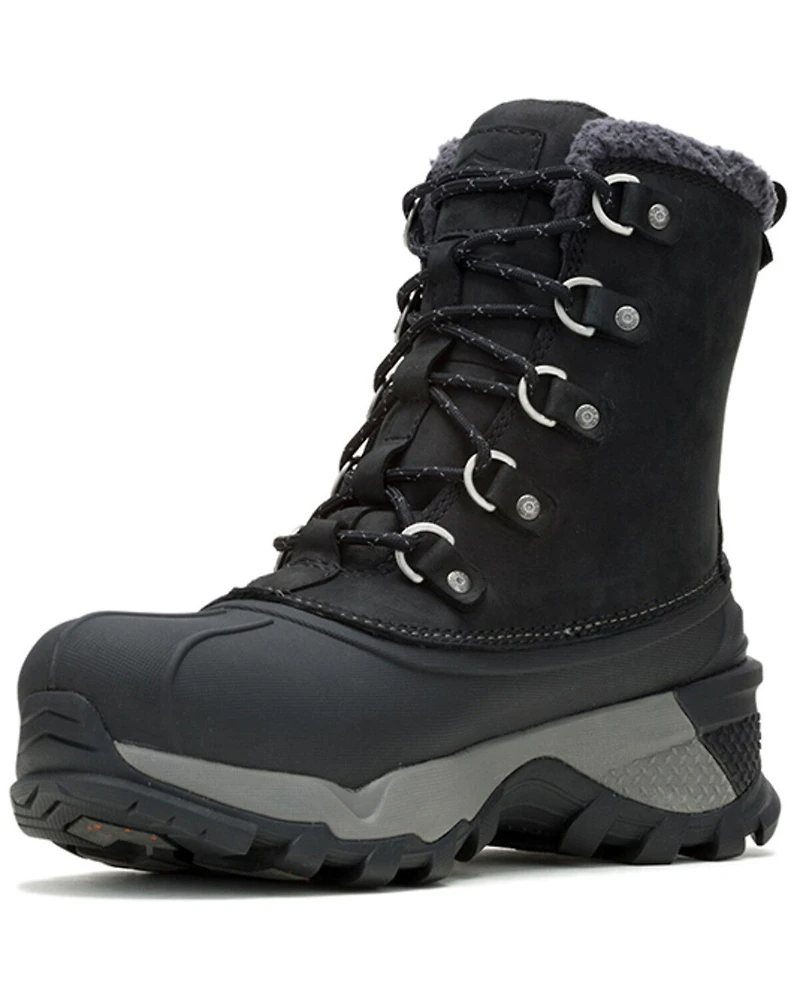 Harley Davidson Men's 6" MKE Warm Waterproof Motorcycle Boots - Round Toe