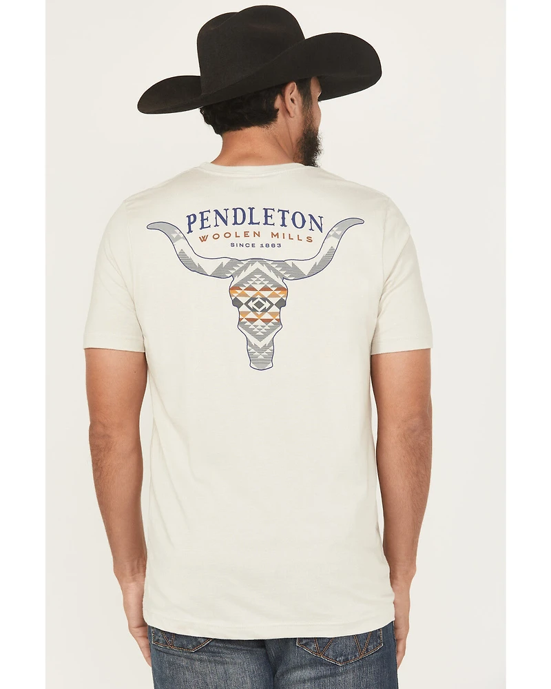Pendleton Men's Cascadia Skull Short Sleeve Graphic T-Shirt