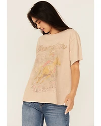Wrangler Women's Ride Of Life Short Sleeve Graphic Tee