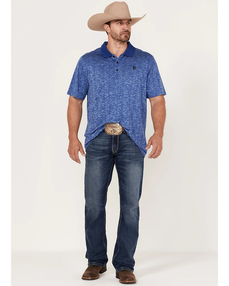 RANK 45® Men's Daylight Solid Short Sleeve Polo Shirt