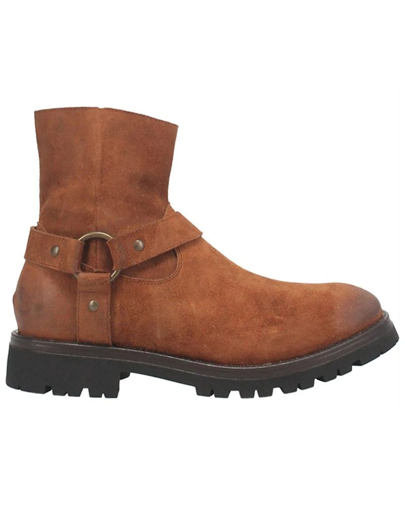 Dingo Men's Road Trip Ankle Boots - Round Toe