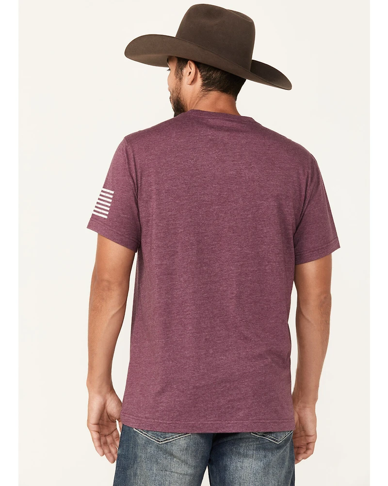 RANK 45® Men's Banner Short Sleeve Graphic T-Shirt