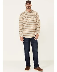 Cody James Men's FR Striped Long Sleeve Work Shirt
