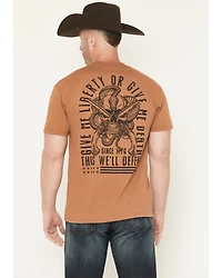 Howitzer Men's Defend Me Short Sleeve Graphic T-Shirt
