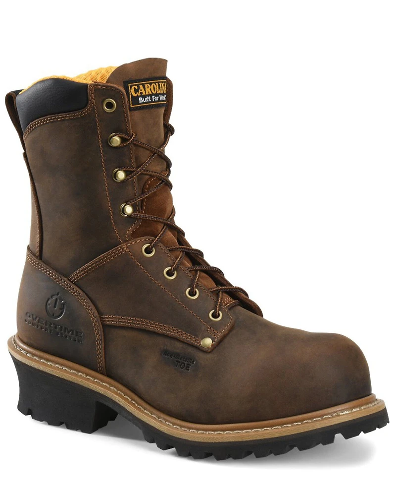Carolina Men's Poplar Logger Boots - Composite Toe