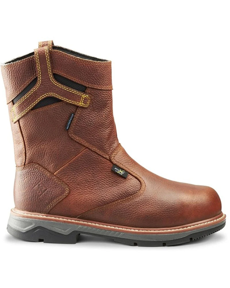 Kodiak Men's 8" Patton Wellington Metguard Waterproof Work Boots - Aluminum Toe