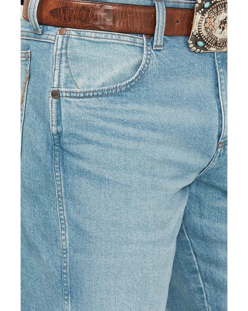 Wrangler Men's Retro Midland Medium Washed Relaxed Fit Bootcut Stretch Denim Jeans