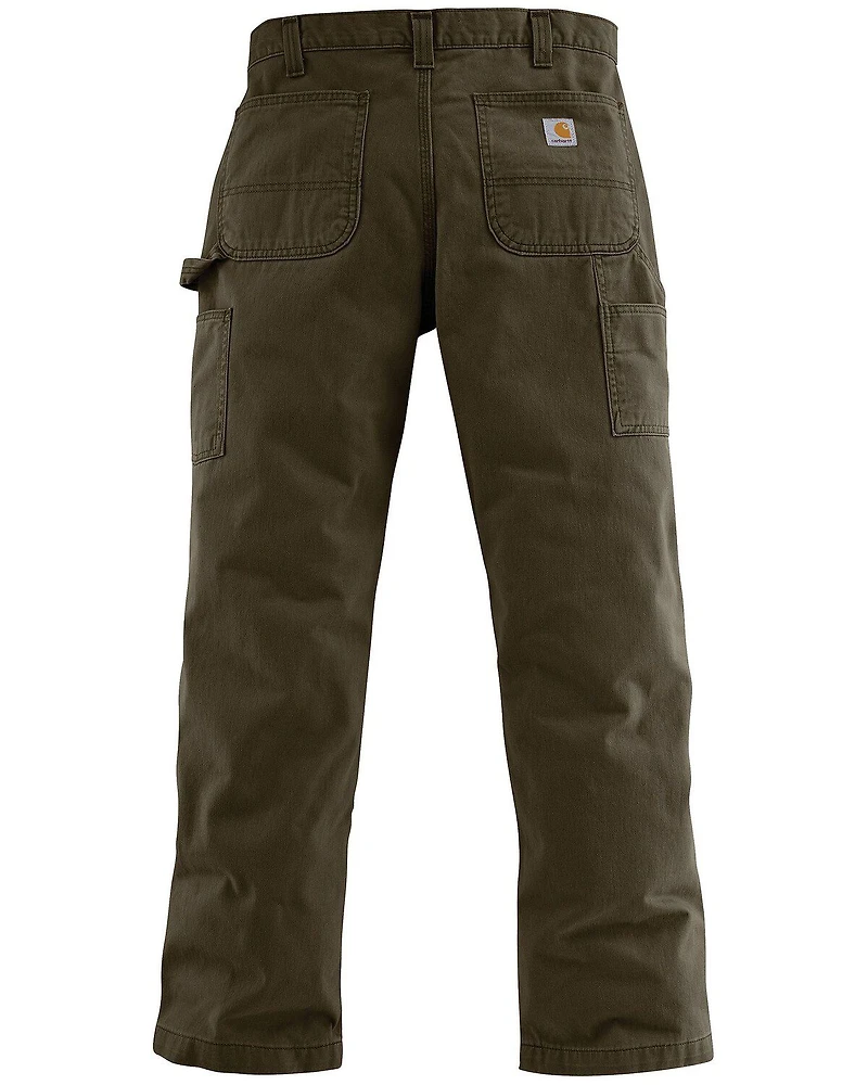 Carhartt Men's Washed Twill Dungaree Relaxed Fit Work Pants