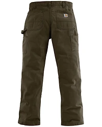Carhartt Men's Washed Twill Dungaree Relaxed Fit Work Pants