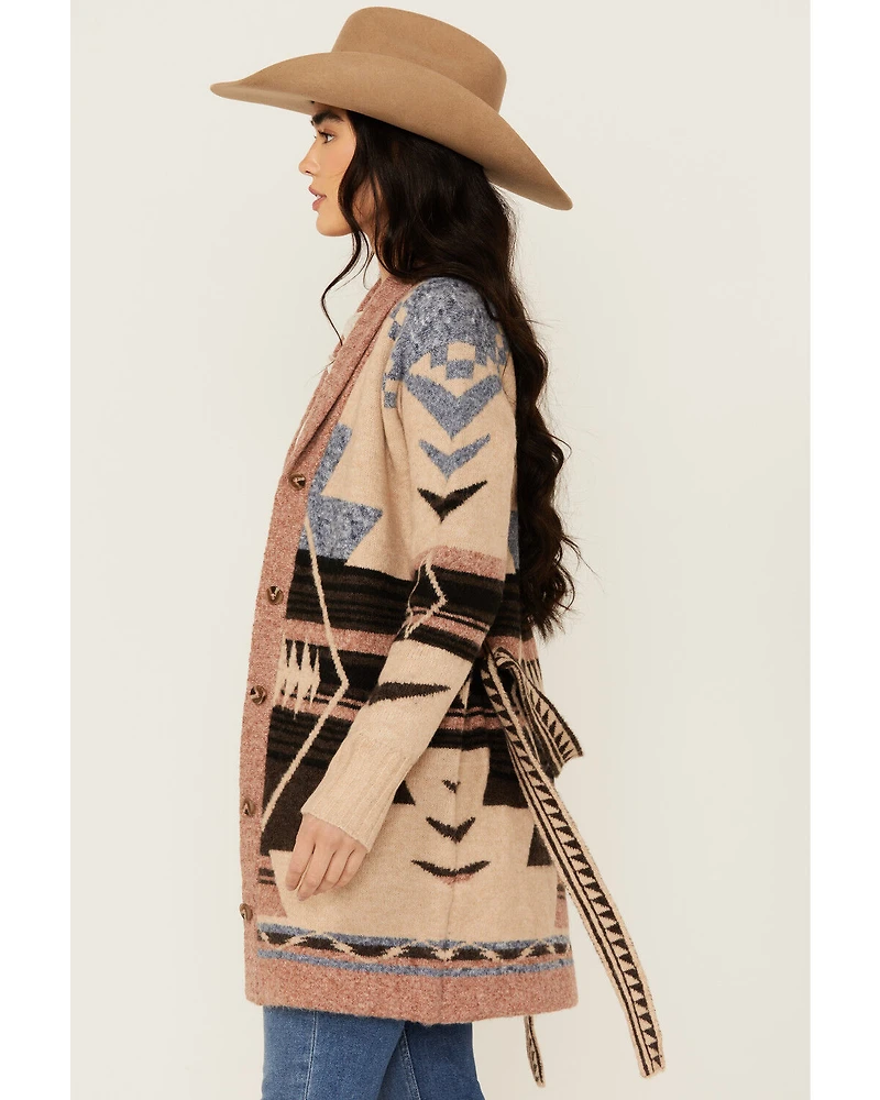 Idyllwind Women's Kimbark Southwestern Print Cardigan