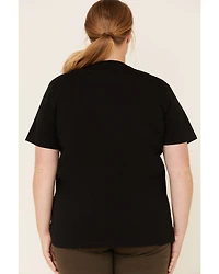 Carhartt Women's Chest Pocket Sleeve Work T-Shirt - Plus