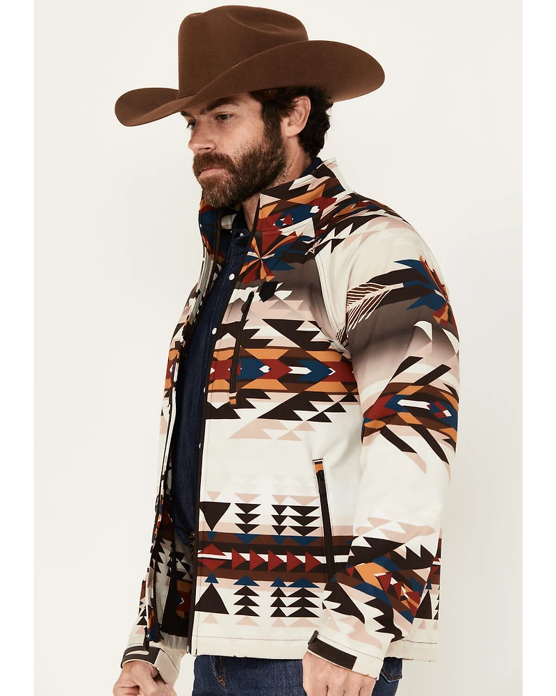 RANK 45® Men's Southwestern Print Softshell Jacket