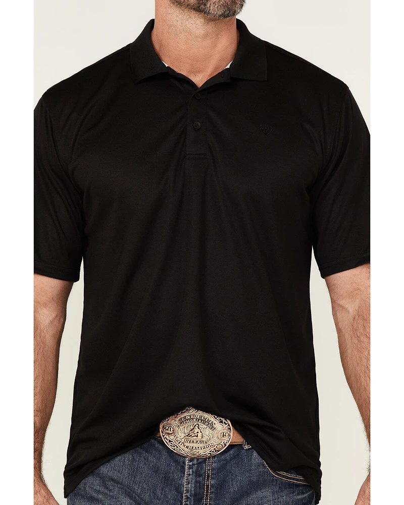 Ariat Men's Solid Tek Polo Shirt