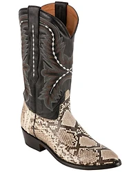 Lucchese Women's Stella Exotic Python Western Boots - Round Toe