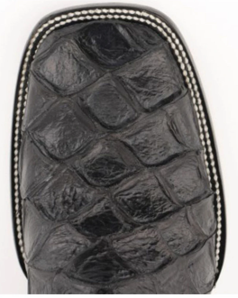Ferrini Men's Bronco Pirarucu Print Western Boots - Stockman Square Toe