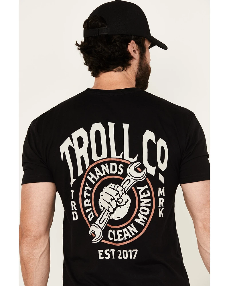 Troll Co Men's DHCM Wrencher Short Sleeve Graphic T-Shirt