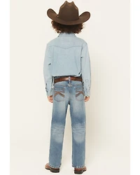 Wrangler 20X Little Boys' Wright 42 Vintage Bootcut Stretch Denim Jeans