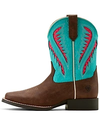 Ariat Girls' Quickdraw VentTek Western Boots - Broad Square Toe